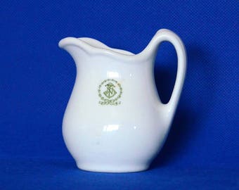 Vintage Shenango China Restaurant Ware Pitcher or Creamer - Small 6 Ounce Container - Shenango China - New Castle, Pennsylvania