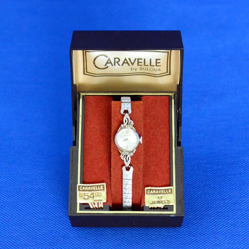 Caravelle d'epoca orologio da Bullova originale marrone | Etsy Italia