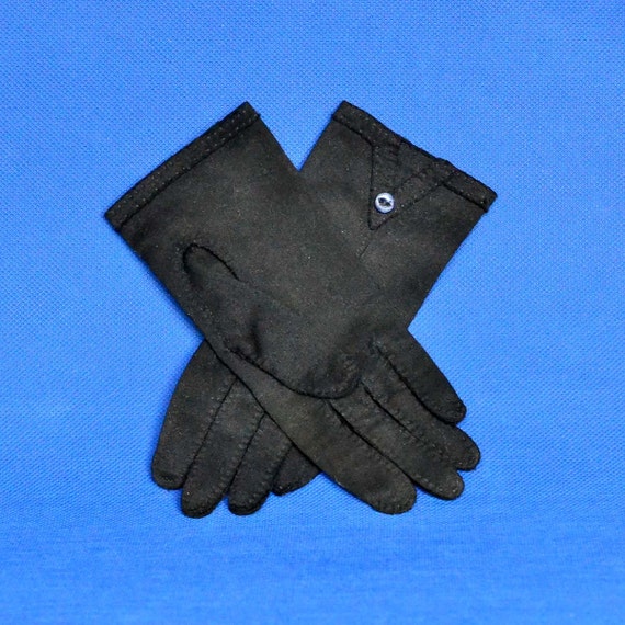 Evening Gloves in Black by Wear Right, Vintage 19… - image 3