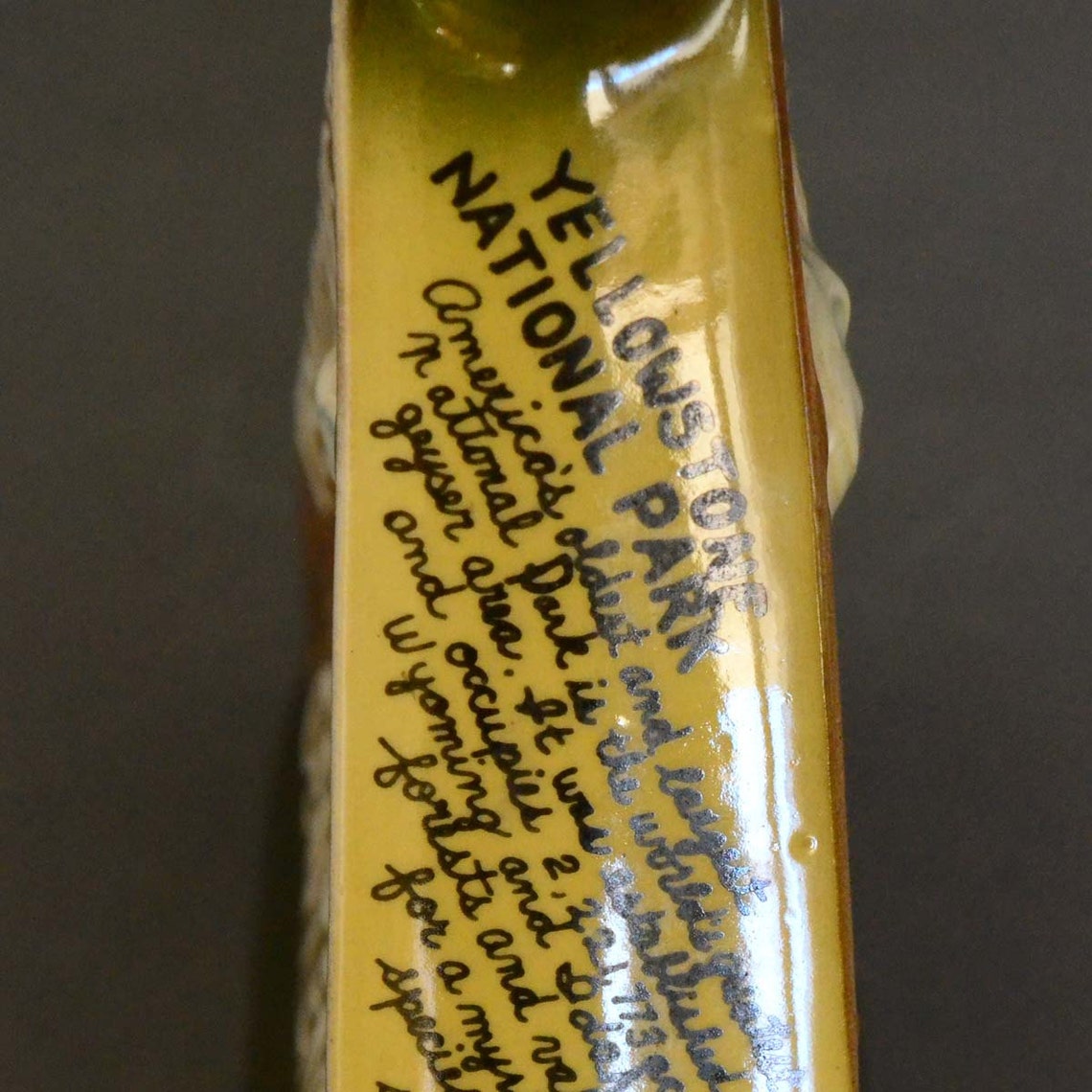 Jim Beam Yellowstone National Park Centennial Decanter c. 1972 Etsy