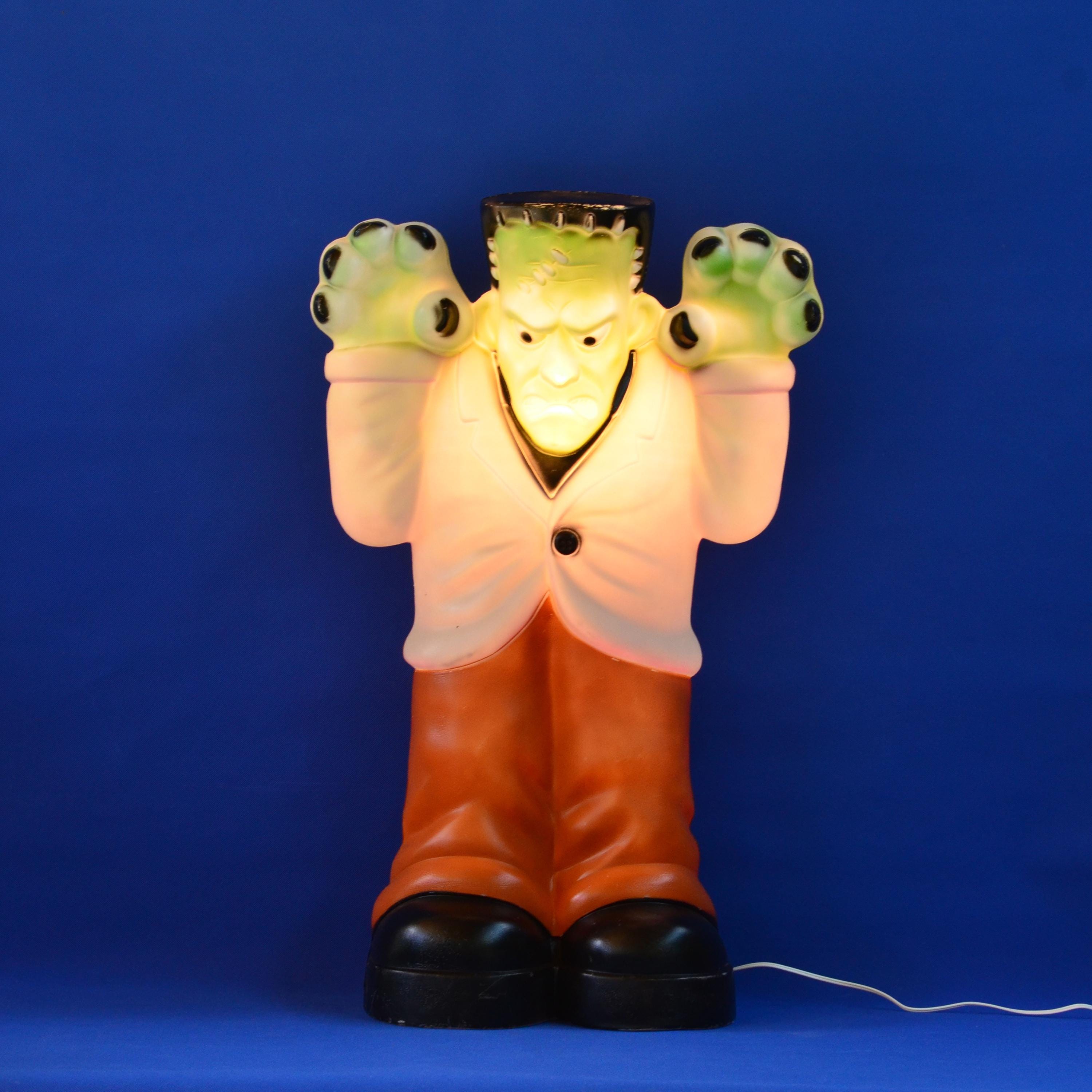 1999 Empire Halloween Lighted Blow Mold Frankenstein Monster