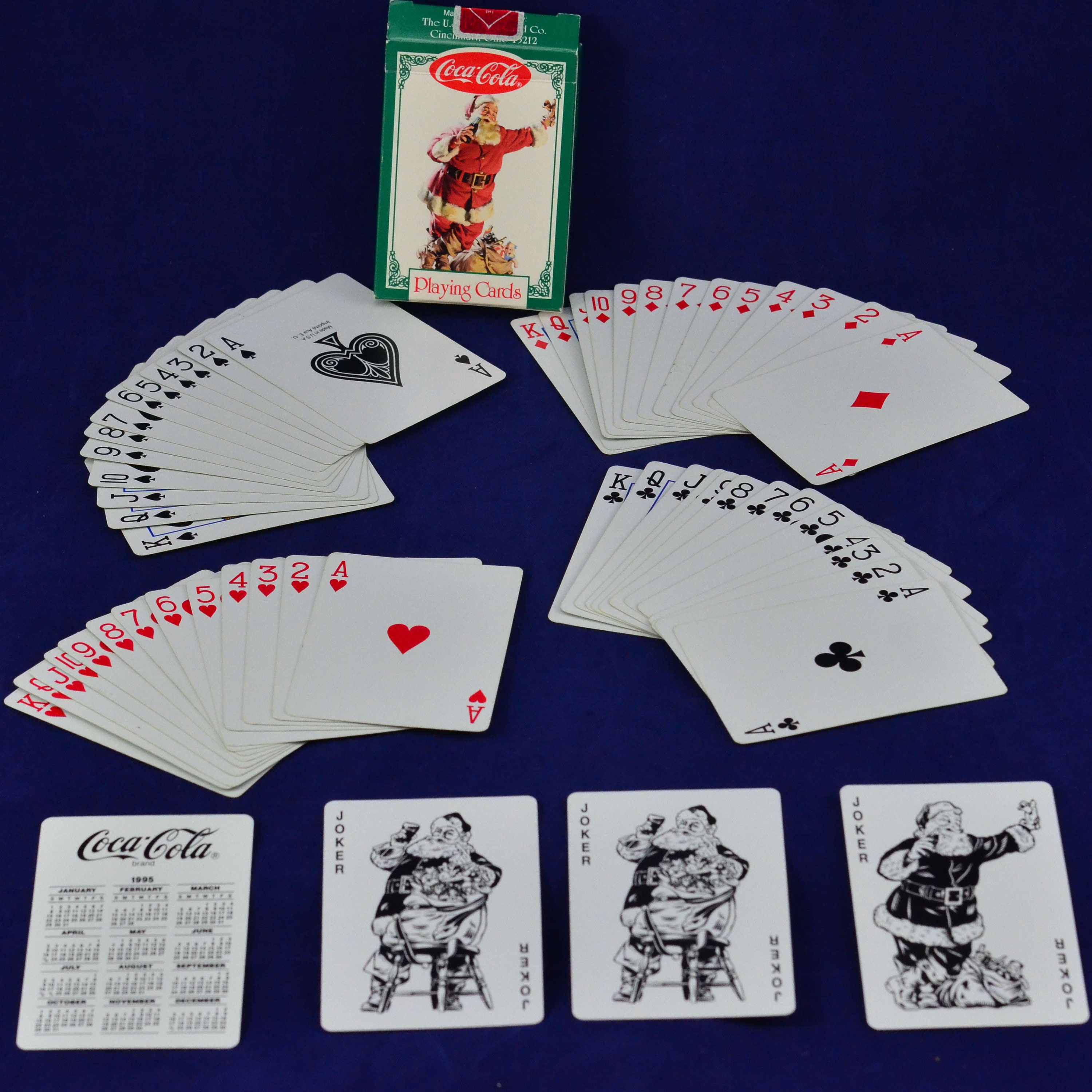 Vintage 1994 Limited Edition Coca-cola Brand Nostalgia Playing
