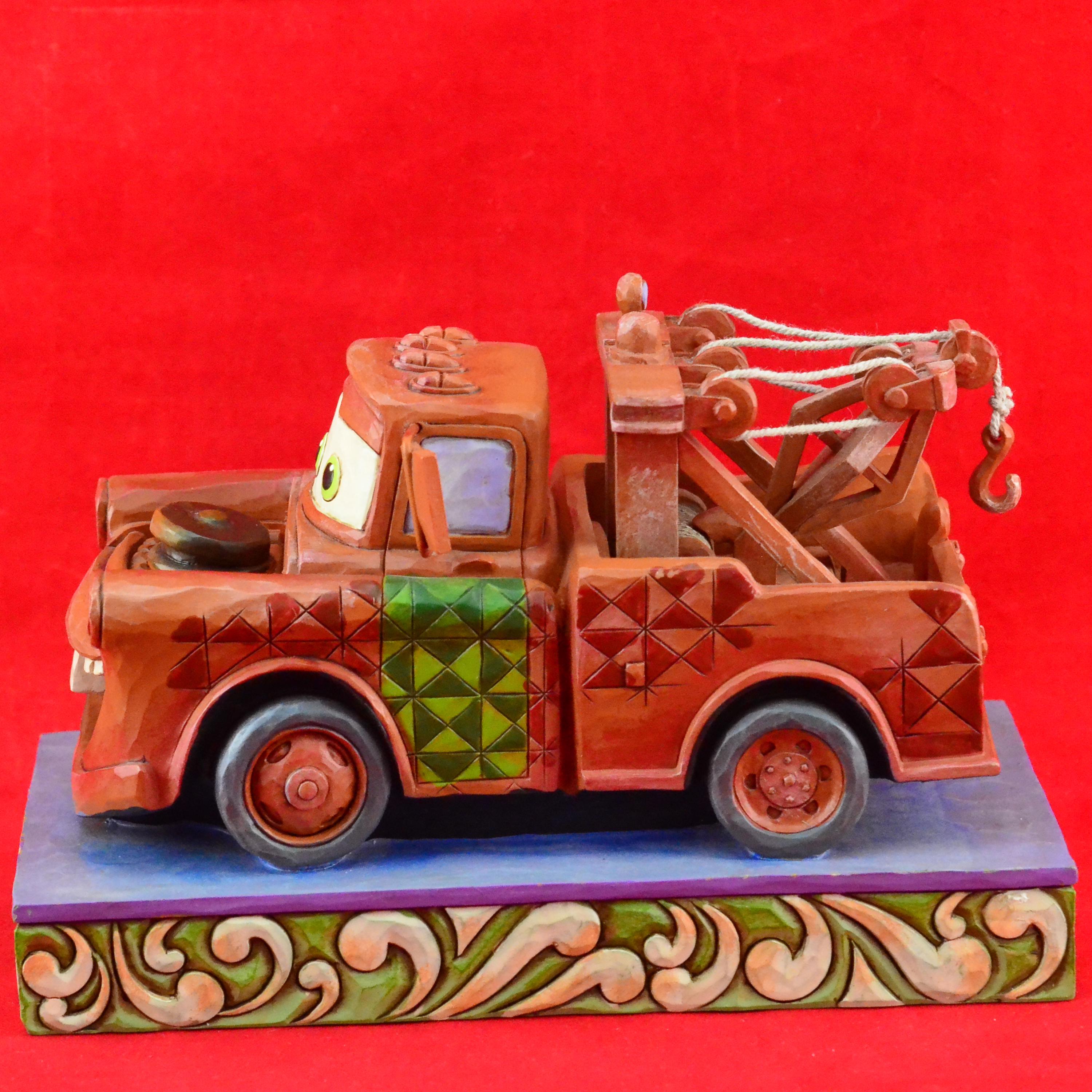 Jim Shore Walt Disney Showcase Collection 4023568 Git-r-done Mater
