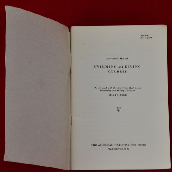 ミッドセンチュリー インストラクター マニュアル 水泳とダイビング