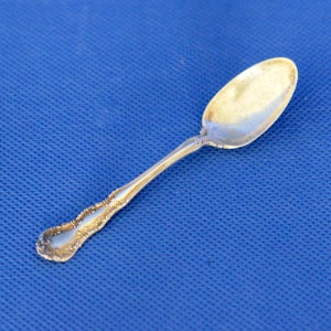 Old Atlanta (aka Irving) Sterling Silver Demitasse Spoon by R. Wallace & Son - Vintage Kitchen - Flatware - Silverware