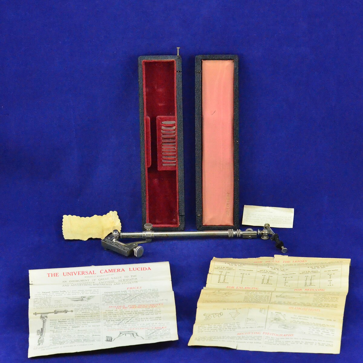 Rare Antique Camera - Lucida Chambre Claire Universelle