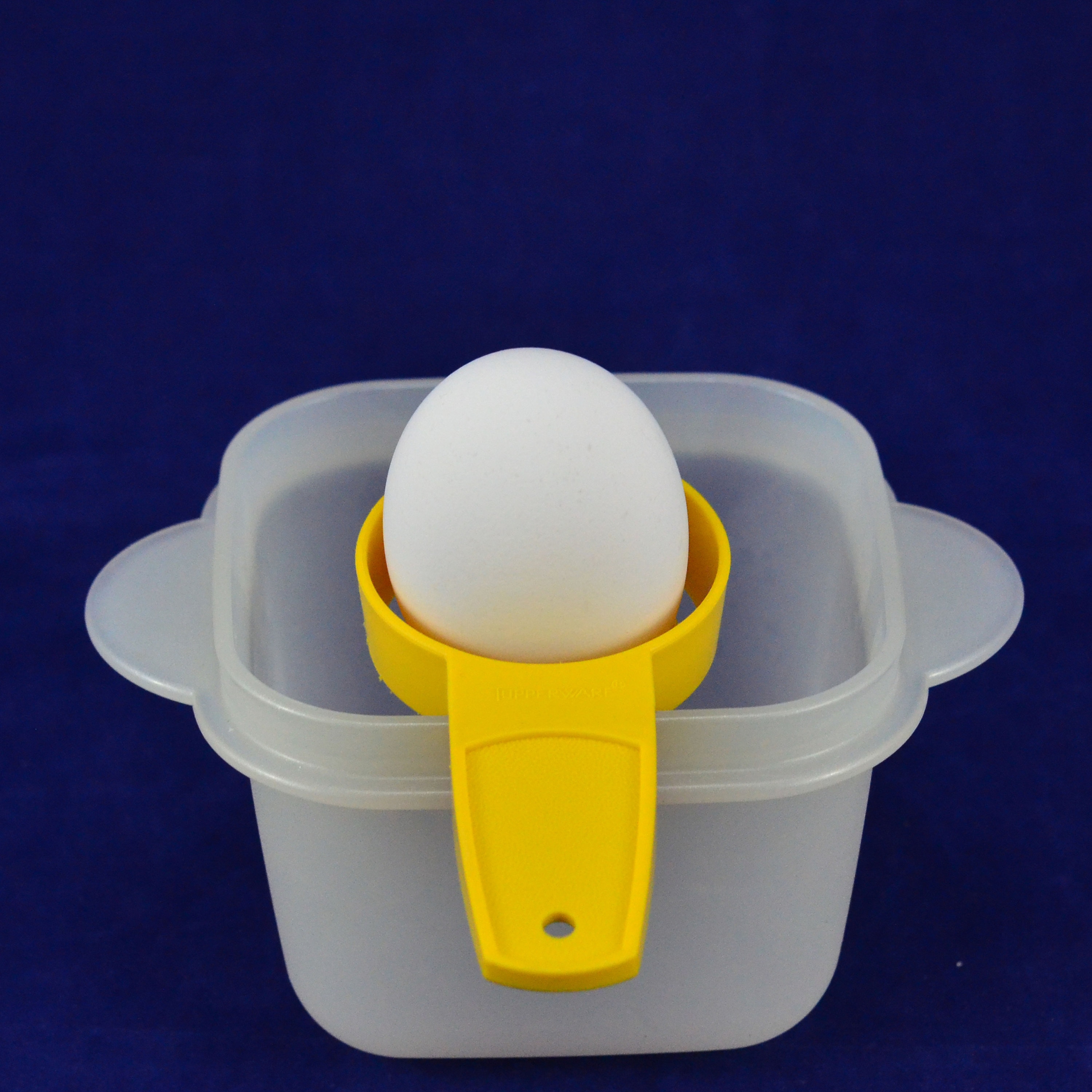 Vintage Tupperware Egg Yolk Separator Yellow Colored 779 Etsy