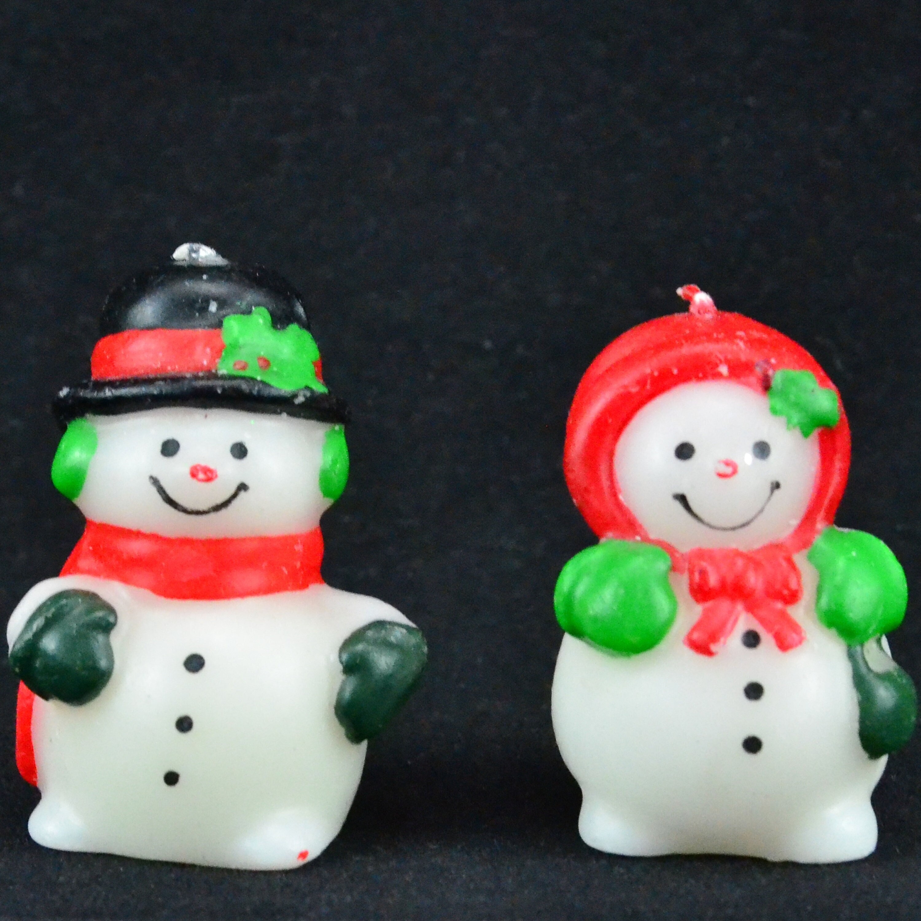 ホールマークカード スノーマン＆スノーウーマン ノベルティフィギュア