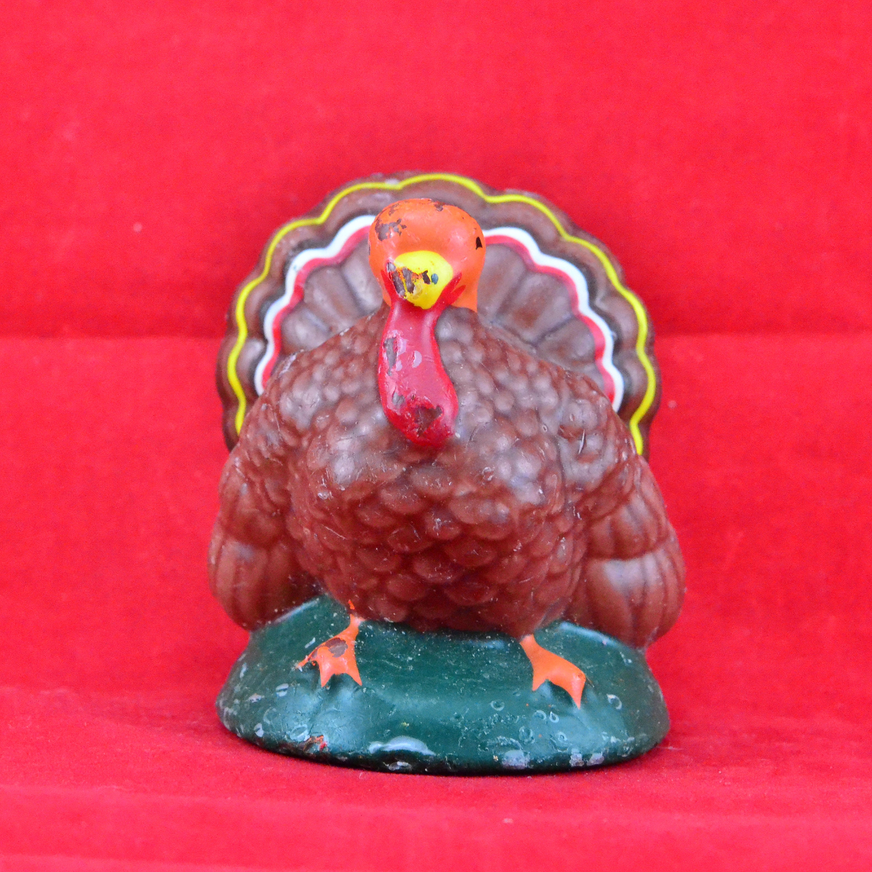 Vintage Turkey Figure - Etsy