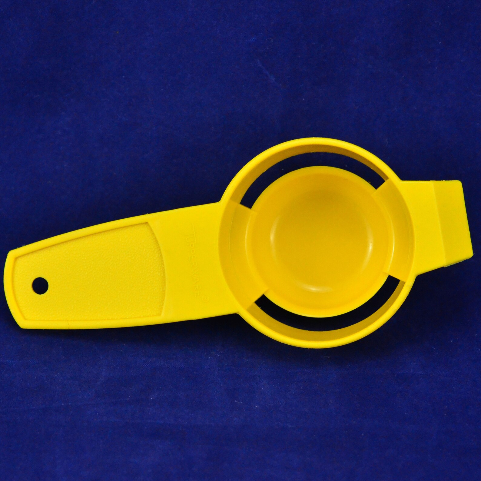 Vintage Tupperware Egg Yolk Separator Yellow Colored 779 Etsy