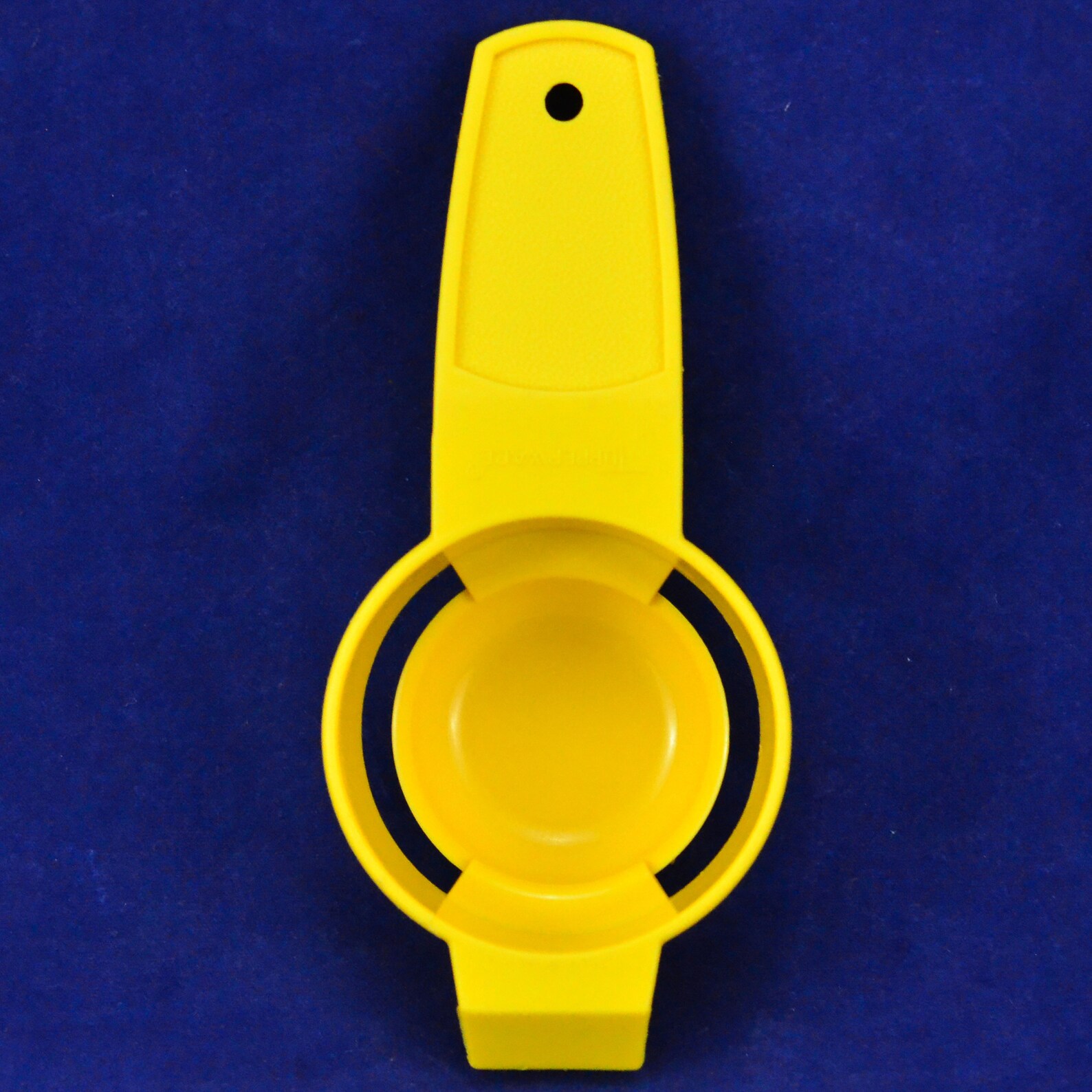 Vintage Tupperware Egg Yolk Separator Yellow Colored 779 Etsy