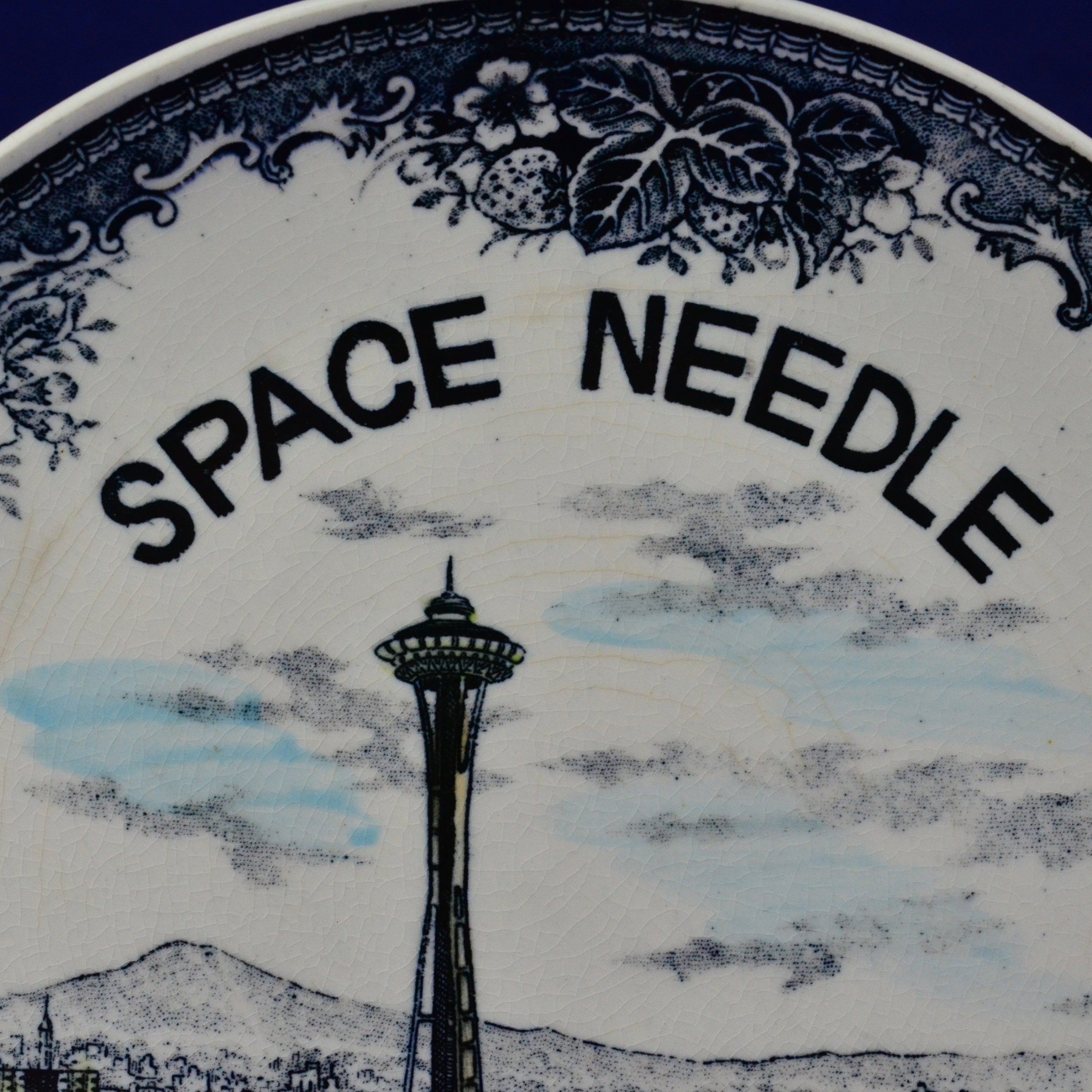 1962 Seattle World's Fair Souvenir Plate - Century 21 - Space