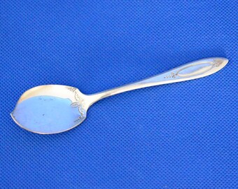 Adam Silver Plated Solid Jelly Server by Oneida Community Plate 1917
