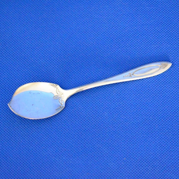 Adam Silver Plated Solid Jelly Server by Oneida Community Plate 1917