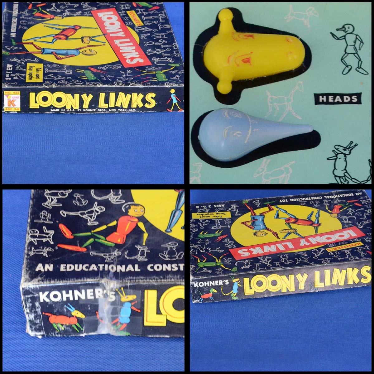 Loony Links construction toy vintage