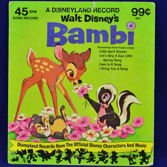 Walt Disney's Bambi - Little April Shower, Spring Song, Love is a
