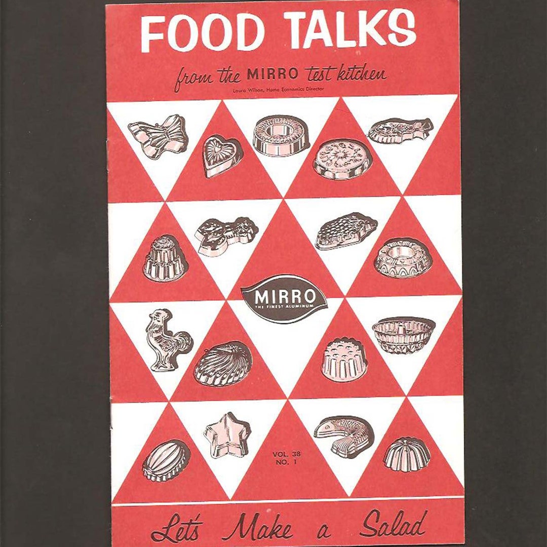 Food Talks From the Mirro Test Kitchen - Let’s Make a Salad - Vintage ...