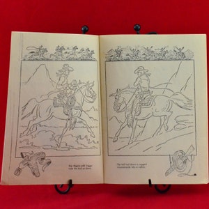 Vintage 1946 Roy Rogers Coloring Book 1006 Drawings by Betty Goodan ...