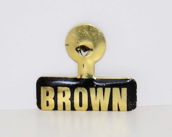 Pat Brown California Governor Political Lapel Pin