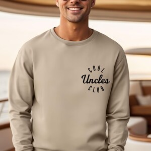 Cool Uncles Club Sweatshirt,Pregnancy Announcement TShirt for Uncle,Cool Uncle T-Shirt for New Uncle, Funny Gift for Uncle to Be,C768