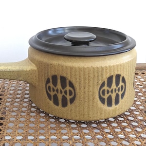 Vintage Flame n Frost Saucepan / Pot