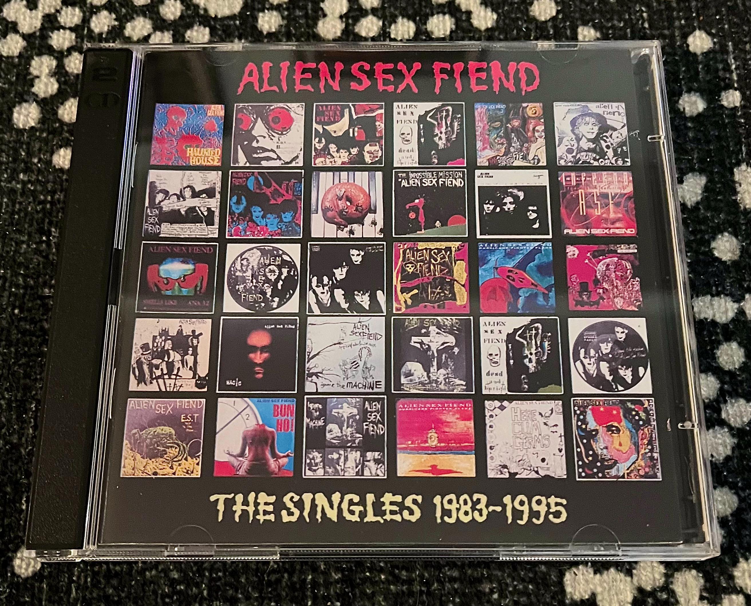 Alien Sex Fiend - the Singles 1983-1995 2CD **OUT OF PRINT** Goth 