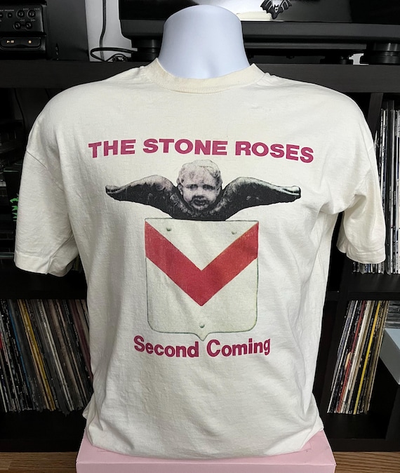 VERY RARE!! Vintage Stone Roses - Second Coming T-shirt (screen 