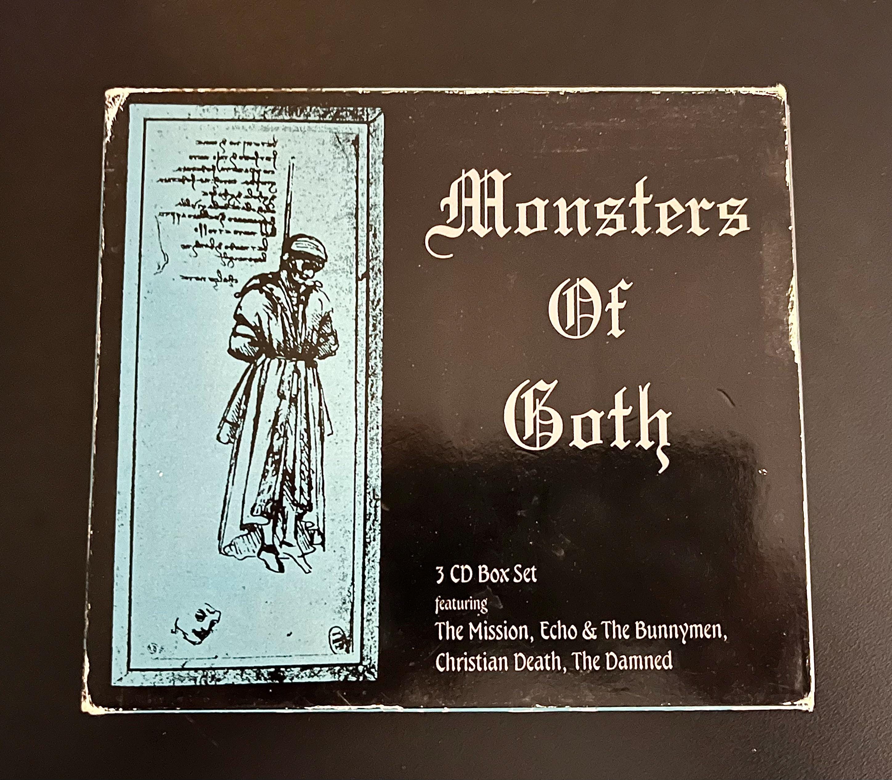 Various Artists - Monsters of Goth 3 CD Box Set Gothic UK Import