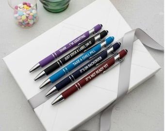 Funny Pharmacy Pen Gift for Pharmacist Technicians Stocking Stuffer for Student