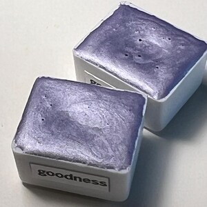 GOODNESS Half pan Metallic Watercolor Paint LE Vegan Binder