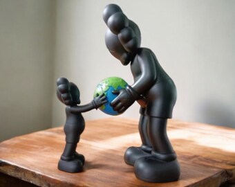 Replica KAWS 'the Promise' Figure Hypebeast Decor Bear Brick