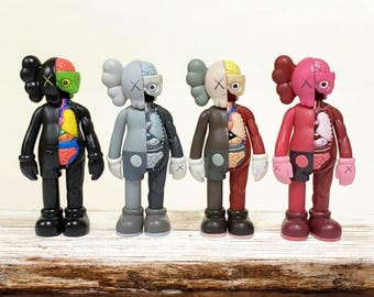Kaws-inspired Anatomy Doll Companion Figure Series Modern Kaws-inspired Anatomy Doll Companion Figure Series Modern