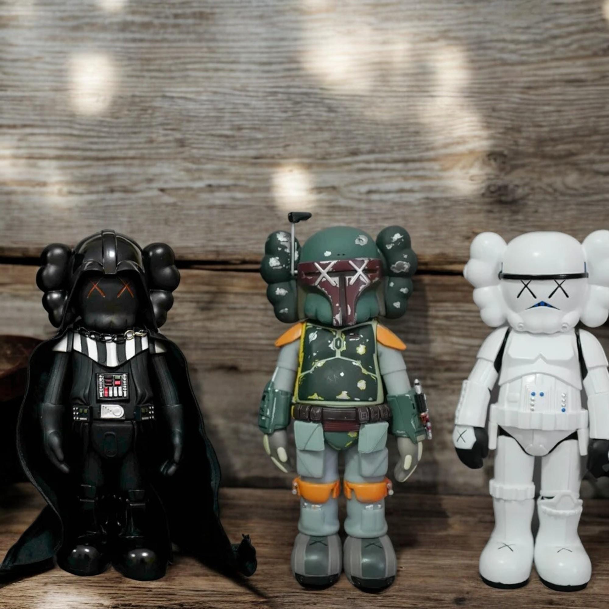 KAWS Star Wars Figures Decorative Hypebeast Statue Unique KAWS Star Wars Figures Decorative Hypebeast Statue Unique