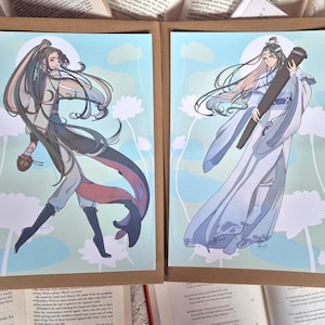 WangXian Prints _ Wei Wuxian Lan wangi _Grandmaster of Demonic Cultivation MDZS MXTX