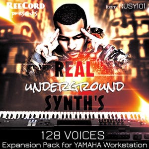 RUSY101 Expansion Pack for Yamaha Keyboard EDM House HipHop Techno Dubstep DnB Genos Tyros SX600 SX700 SX720 SX900 SX920 S975 S970 S775 S770