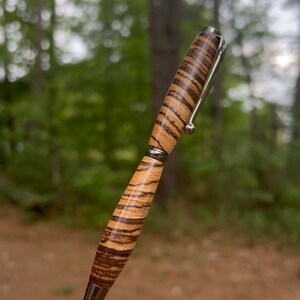 Exotisch hout gedraaide inktpennen