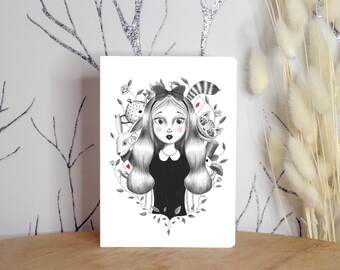 Carte postale "Alice"