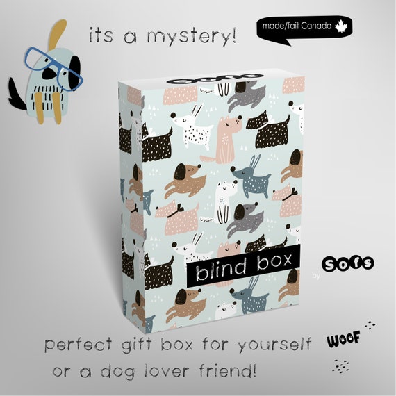 Mystery box top for dogs