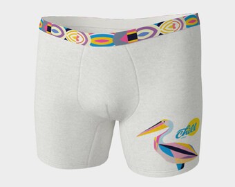 Chill him boxers in Aruba Pelican style