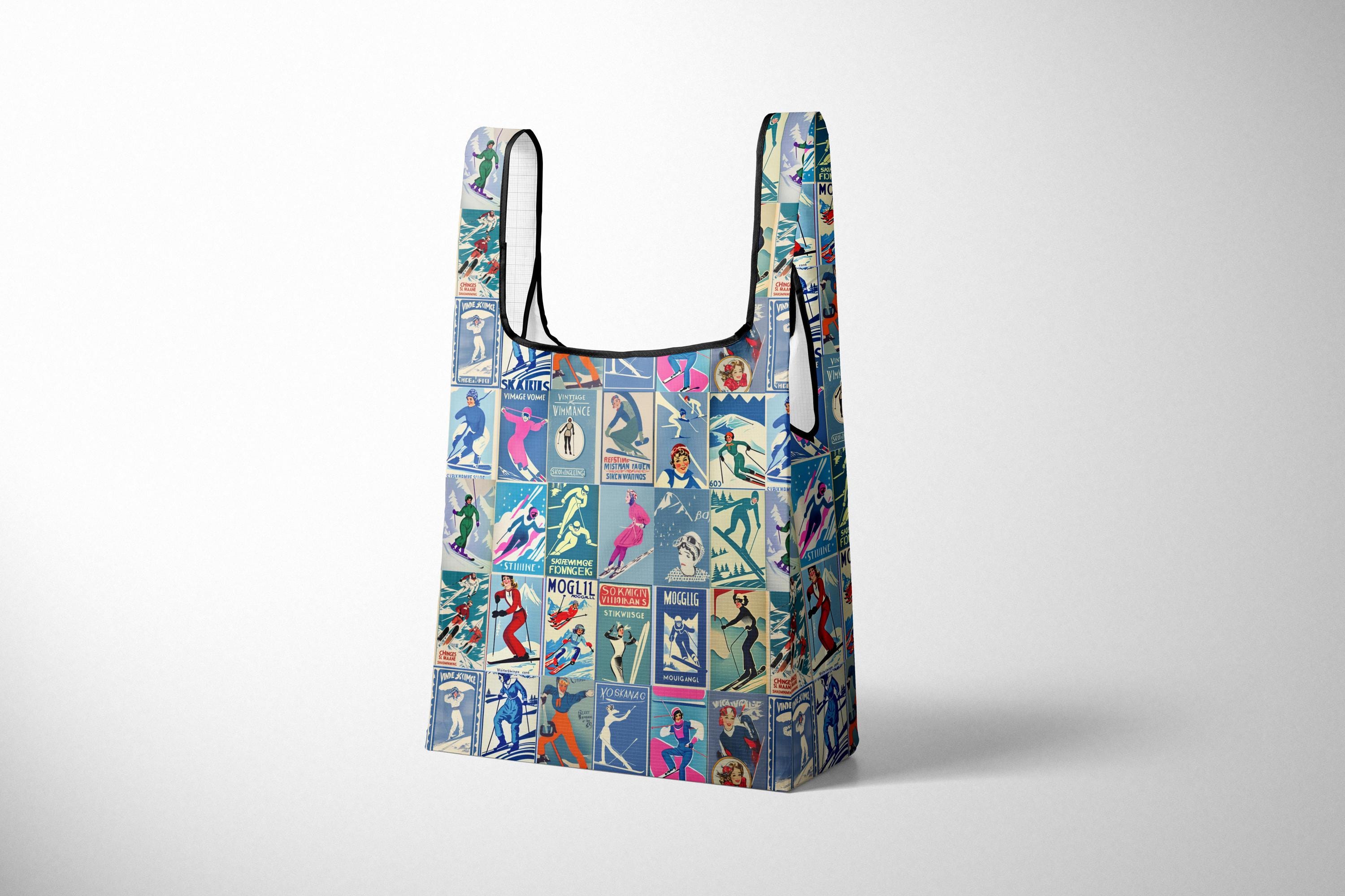 Ripstop Folding Grocery Bag - Etsy