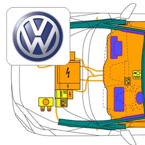 VW ID モデル - QR コードによるデジタル レスキュー カード