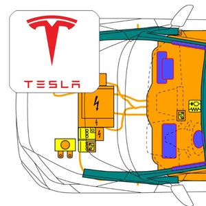 Tesla - Digitale Rettungskarte per QR-Code