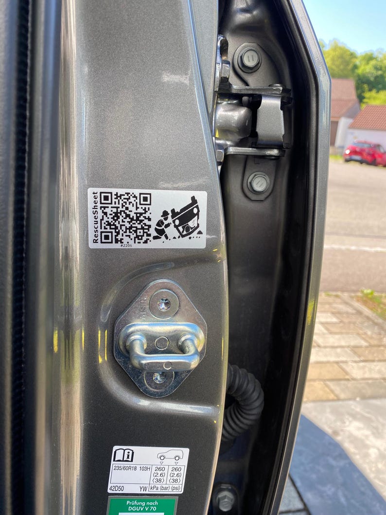 Fisker - Digital Rescue Card via QR Code - Etsy