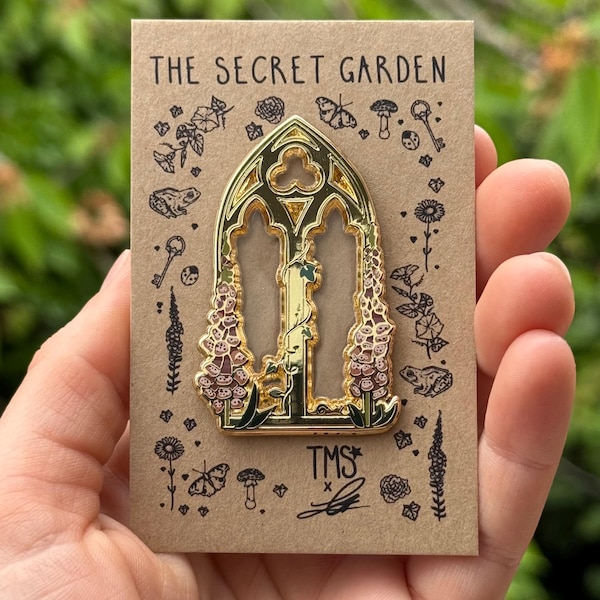 Secret Window - Enamel Pin