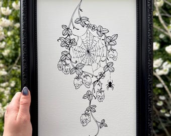 Skullberry Patch - Giclée Print