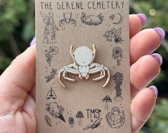 Flower Spider - Enamel Pin