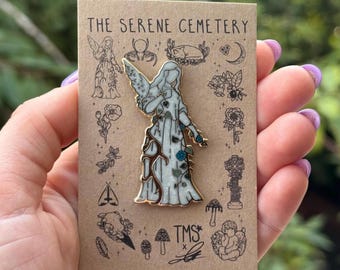 Morning Glory Angel - Enamel Pin