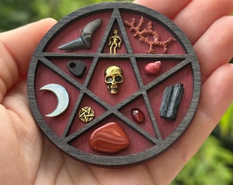 Pentagram - Mini Curio Shelf