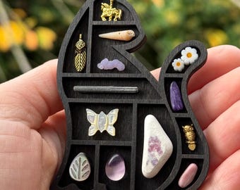 Cat - Mini Curio Shelf