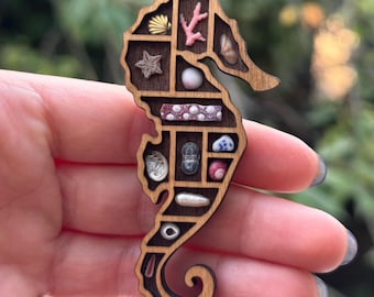Seahorse - Mini Curio Shelf